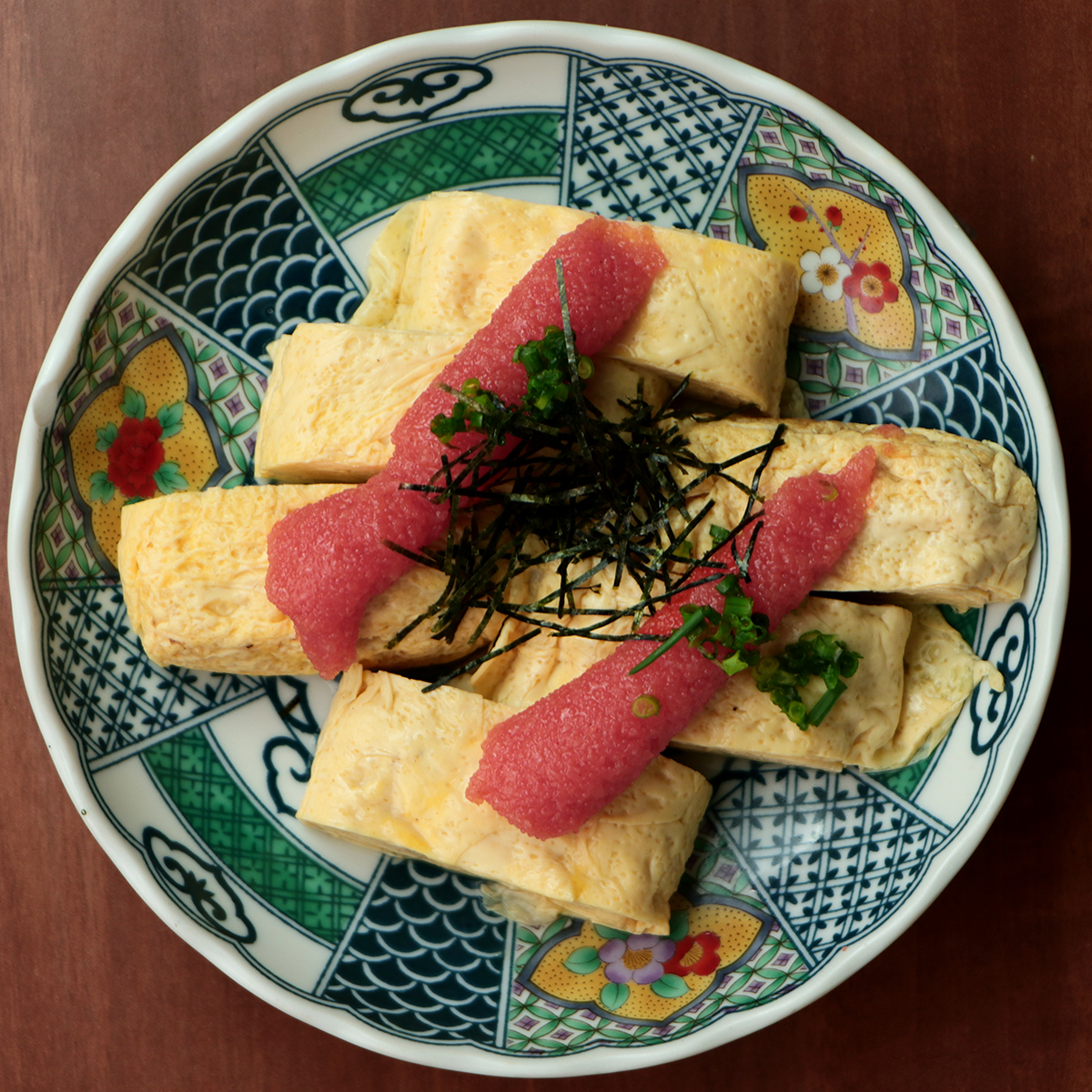 出汁巻き玉子 明太まみれ