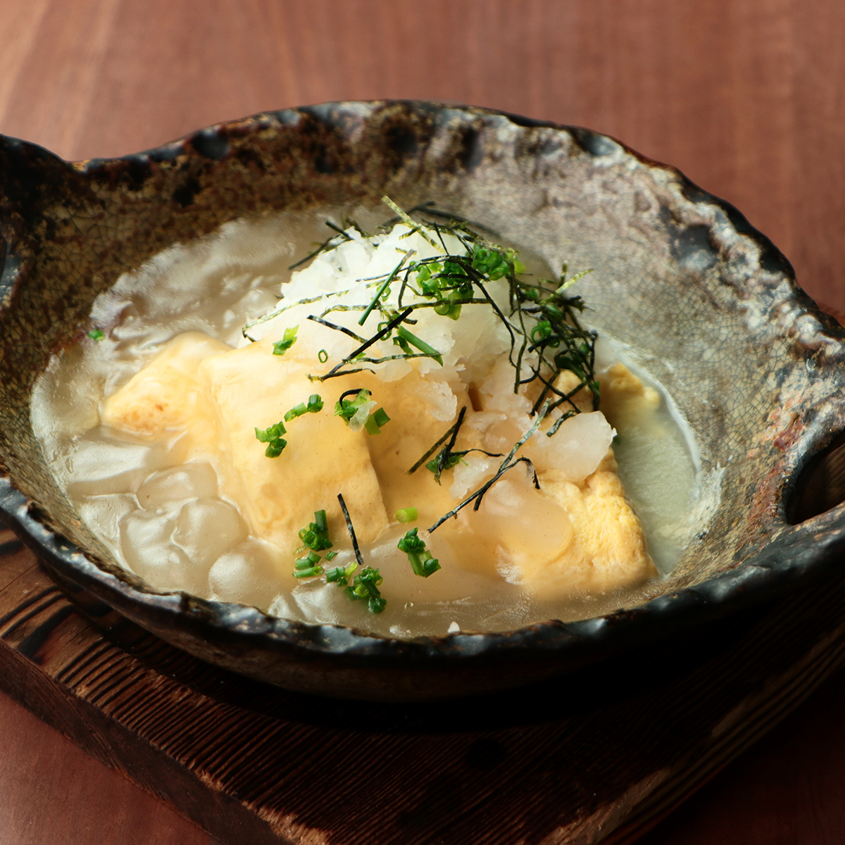 出汁巻き玉子 銀餡と鬼おろし
